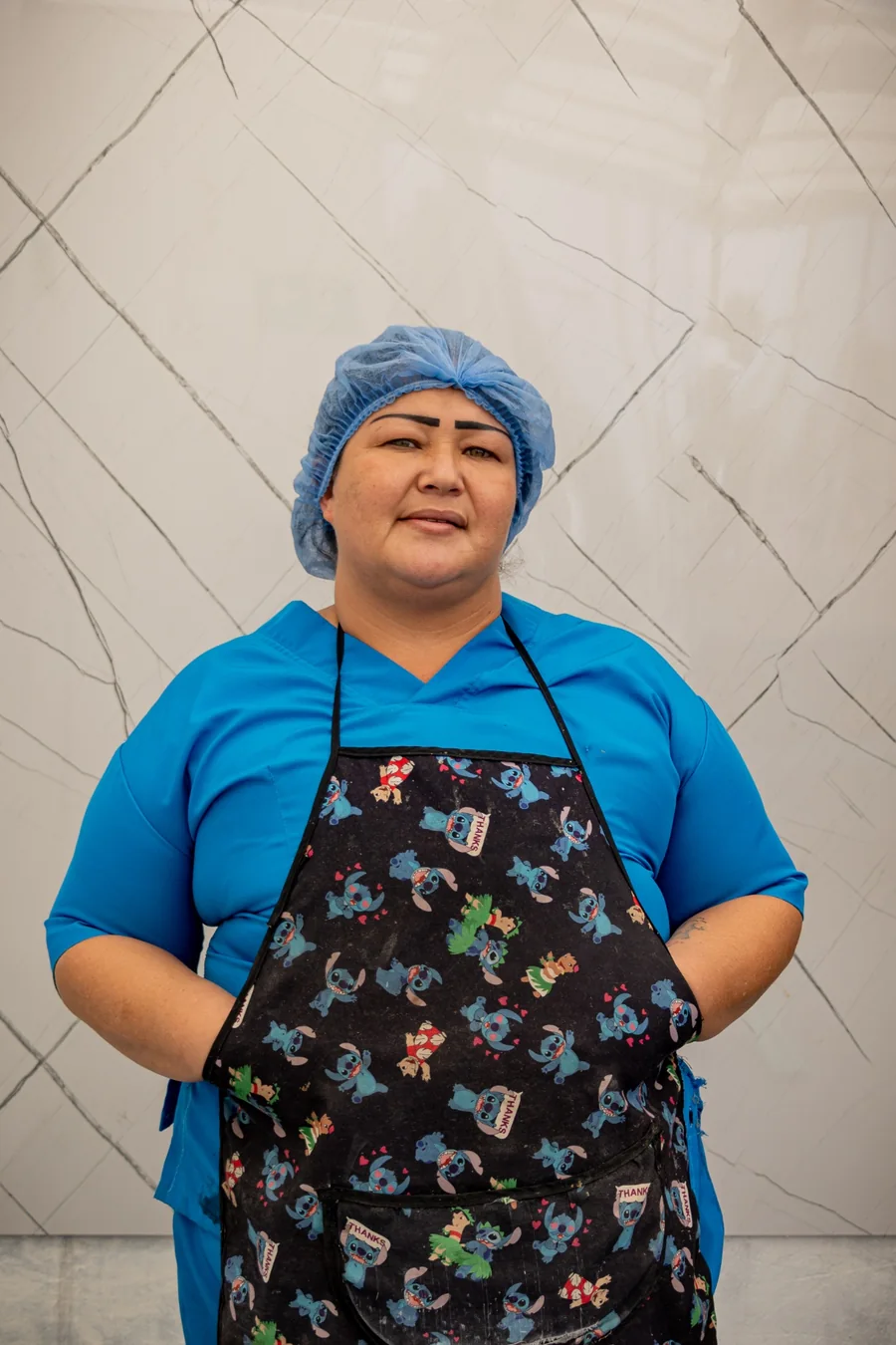 Retrato de Mónica Rodríguez, Apoyo de alimentación y servicios de Casa Hogar Caminos de Vida y Fe.